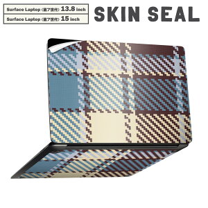 Surface Laptop ��7���� 13.8 / 15 �C���` �p �X�L���V�[�� �S�ʃX�L���V�[�� �t�� laptop7�p �w�� �� �X�e�b�J�[ �ی�V�[�� �L�����N�^�[ ���킢�� 003773 �`�F�b�N�@�u���E���@��