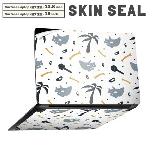 Surface Laptop ��7���� 13.8 / 15 �C���` �p �X�L���V�[�� �S�ʃX�L���V�[�� �t�� laptop7�p �w�� �� �X�e�b�J�[ �ی�V�[�� �L�����N�^�[ ���킢�� 020752 ���� �_�C�i�\�[ Dinosaurs