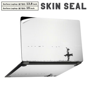 Surface Laptop ��7���� 13.8 / 15 �C���` �p �X�L���V�[�� �S�ʃX�L���V�[�� �t�� laptop7�p �w�� �� �X�e�b�J�[ �ی�V�[�� �L�����N�^�[ ���킢�� 023190 ���m�N���@�l���@�o���G