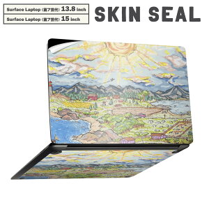 Surface Laptop ��7���� 13.8 / 15 �C���` �p �X�L���V�[�� �S�ʃX�L���V�[�� �t�� laptop7�p �w�� �� �X�e�b�J�[ �ی�V�[�� �L�����N�^�[ ���킢�� 023235 �C���X�g�@���i