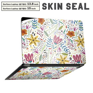 Surface Laptop ��7���� 13.8 / 15 �C���` �p �X�L���V�[�� �S�ʃX�L���V�[�� �t�� laptop7�p �w�� �� �X�e�b�J�[ �ی�V�[�� �L�����N�^�[ ���킢�� 023349 �ԁ@�t�����[�@�C���X�g�@�͗l