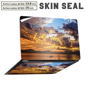 Surface Laptop ��7���� 13.8 / 15 �C���` �p �X�L���V�[�� �S�ʃX�L���V�[�� �t�� laptop7�p �w�� �� �X�e�b�J�[ �ی�V�[�� �L�����N�^�[ ���킢�� 023765 �[���@�ʐ^�@�i�F