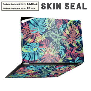 Surface Laptop ��7���� 13.8 / 15 �C���` �p �X�L���V�[�� �S�ʃX�L���V�[�� �t�� laptop7�p �w�� �� �X�e�b�J�[ �ی�V�[�� �L�����N�^�[ ���킢�� 023790 �J���t���@�t���ρ@�͗l