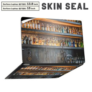 Surface Laptop ��7���� 13.8 / 15 �C���` �p �X�L���V�[�� �S�ʃX�L���V�[�� �t�� laptop7�p �w�� �� �X�e�b�J�[ �ی�V�[�� �L�����N�^�[ ���킢�� 023973 �o�[�@bar�@����