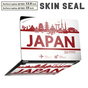 Surface Laptop ��7���� 13.8 / 15 �C���` �p �X�L���V�[�� �S�ʃX�L���V�[�� �t�� laptop7�p �w�� �� �X�e�b�J�[ �ی�V�[�� �L�����N�^�[ ���킢�� 033467 JAPAN TRIP