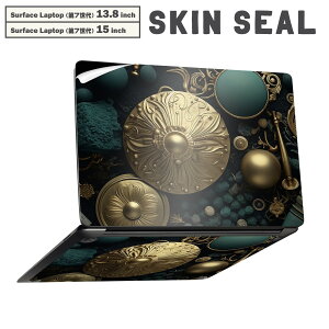 Surface Laptop ��7���� 13.8 / 15 �C���` �p �X�L���V�[�� �S�ʃX�L���V�[�� �t�� laptop7�p �w�� �� �X�e�b�J�[ �ی�V�[�� �L�����N�^�[ ���킢�� 033489 �͗l