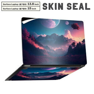 Surface Laptop ��7���� 13.8 / 15 �C���` �p �X�L���V�[�� �S�ʃX�L���V�[�� �t�� laptop7�p �w�� �� �X�e�b�J�[ �ی�V�[�� �L�����N�^�[ ���킢�� 033546 �X ��