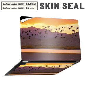 Surface Laptop ��7���� 13.8 / 15 �C���` �p �X�L���V�[�� �S�ʃX�L���V�[�� �t�� laptop7�p �w�� �� �X�e�b�J�[ �ی�V�[�� �L�����N�^�[ ���킢�� 033586 �� �Q��