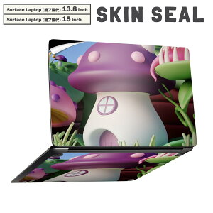 Surface Laptop ��7���� 13.8 / 15 �C���` �p �X�L���V�[�� �S�ʃX�L���V�[�� �t�� laptop7�p �w�� �� �X�e�b�J�[ �ی�V�[�� �L�����N�^�[ ���킢�� 033619 ���̂� ��