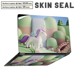 Surface Laptop ��7���� 13.8 / 15 �C���` �p �X�L���V�[�� �S�ʃX�L���V�[�� �t�� laptop7�p �w�� �� �X�e�b�J�[ �ی�V�[�� �L�����N�^�[ ���킢�� 033620 ���j�R�[�� ����