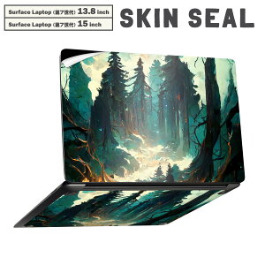 Surface Laptop ��7���� 13.8 / 15 �C���` �p �X�L���V�[�� �S�ʃX�L���V�[�� �t�� laptop7�p �w�� �� �X�e�b�J�[ �ی�V�[�� �L�����N�^�[ ���킢�� 033659 �� �X