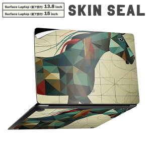 Surface Laptop ��7���� 13.8 / 15 �C���` �p �X�L���V�[�� �S�ʃX�L���V�[�� �t�� laptop7�p �w�� �� �X�e�b�J�[ �ی�V�[�� �L�����N�^�[ ���킢�� 033691 �n �T���u���b�g