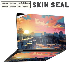 Surface Laptop ��7���� 13.8 / 15 �C���` �p �X�L���V�[�� �S�ʃX�L���V�[�� �t�� laptop7�p �w�� �� �X�e�b�J�[ �ی�V�[�� �L�����N�^�[ ���킢�� 033700 �X���݁@�[��
