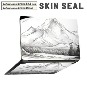 Surface Laptop ��7���� 13.8 / 15 �C���` �p �X�L���V�[�� �S�ʃX�L���V�[�� �t�� laptop7�p �w�� �� �X�e�b�J�[ �ی�V�[�� �L�����N�^�[ ���킢�� 033738 �R �i�F