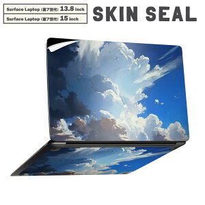 Surface Laptop ��7���� 13.8 / 15 �C���` �p �X�L���V�[�� �S�ʃX�L���V�[�� �t�� laptop7�p �w�� �� �X�e�b�J�[ �ی�V�[�� �L�����N�^�[ ���킢�� 033767 �� �_