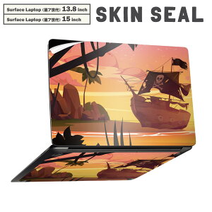 Surface Laptop ��7���� 13.8 / 15 �C���` �p �X�L���V�[�� �S�ʃX�L���V�[�� �t�� laptop7�p �w�� �� �X�e�b�J�[ �ی�V�[�� �L�����N�^�[ ���킢�� 033780 �C���D �[��