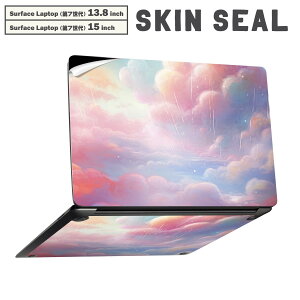 Surface Laptop ��7���� 13.8 / 15 �C���` �p �X�L���V�[�� �S�ʃX�L���V�[�� �t�� laptop7�p �w�� �� �X�e�b�J�[ �ی�V�[�� �L�����N�^�[ ���킢�� 033808 �� ���D