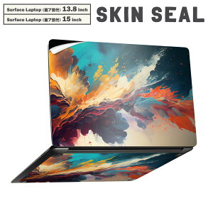 Surface Laptop ��7���� 13.8 / 15 �C���` �p �X�L���V�[�� �S�ʃX�L���V�[�� �t�� laptop7�p �w�� �� �X�e�b�J�[ �ی�V�[�� �L�����N�^�[ ���킢�� 033853 ���ۉ�