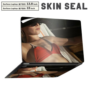 Surface Laptop ��7���� 13.8 / 15 �C���` �p �X�L���V�[�� �S�ʃX�L���V�[�� �t�� laptop7�p �w�� �� �X�e�b�J�[ �ی�V�[�� �L�����N�^�[ ���킢�� 033864 ���� ����