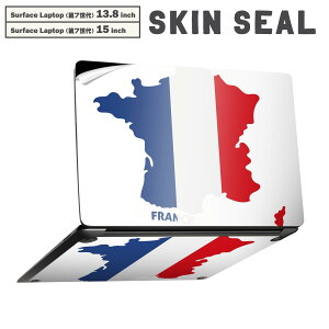 Surface Laptop ��7���� 13.8 / 15 �C���` �p �X�L���V�[�� �S�ʃX�L���V�[�� �t�� laptop7�p �w�� �� �X�e�b�J�[ �ی�V�[�� �L�����N�^�[ ���킢�� 034512 ���� �� FRANCE �t�����X