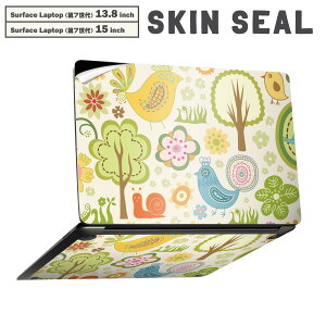 Surface Laptop ��7���� 13.8 / 15 �C���` �p �X�L���V�[�� �S�ʃX�L���V�[�� �t�� laptop7�p �w�� �� �X�e�b�J�[ �ی�V�[�� �L�����N�^�[ ���킢�� 004211 �ԁ@���@�C���X�g