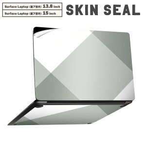 Surface Laptop ��7���� 13.8 / 15 �C���` �p �X�L���V�[�� �S�ʃX�L���V�[�� �t�� laptop7�p �w�� �� �X�e�b�J�[ �ی�V�[�� �L�����N�^�[ ���킢�� 004263 �`�F�b�N�@���@��
