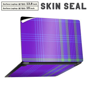 Surface Laptop ��7���� 13.8 / 15 �C���` �p �X�L���V�[�� �S�ʃX�L���V�[�� �t�� laptop7�p �w�� �� �X�e�b�J�[ �ی�V�[�� �L�����N�^�[ ���킢�� 004265 �`�F�b�N�@��