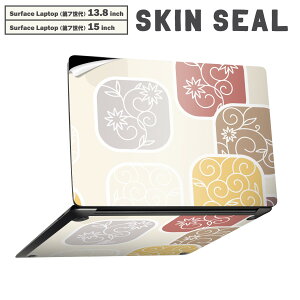 Surface Laptop ��7���� 13.8 / 15 �C���` �p �X�L���V�[�� �S�ʃX�L���V�[�� �t�� laptop7�p �w�� �� �X�e�b�J�[ �ی�V�[�� �L�����N�^�[ ���킢�� 004300 �ԁ@�͗l