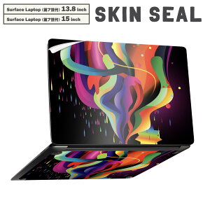 Surface Laptop ��7���� 13.8 / 15 �C���` �p �X�L���V�[�� �S�ʃX�L���V�[�� �t�� laptop7�p �w�� �� �X�e�b�J�[ �ی�V�[�� �L�����N�^�[ ���킢�� 004491 �V���v���@�J���t���@���C���{�[