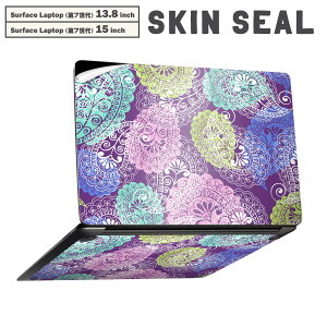 Surface Laptop ��7���� 13.8 / 15 �C���` �p �X�L���V�[�� �S�ʃX�L���V�[�� �t�� laptop7�p �w�� �� �X�e�b�J�[ �ی�V�[�� �L�����N�^�[ ���킢�� 004667 �y�C�Y���[�@��