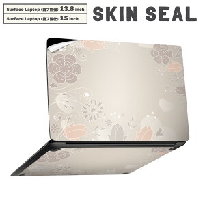 Surface Laptop ��7���� 13.8 / 15 �C���` �p �X�L���V�[�� �S�ʃX�L���V�[�� �t�� laptop7�p �w�� �� �X�e�b�J�[ �ی�V�[�� �L�����N�^�[ ���킢�� 004674 �ԁ@�n�[�g