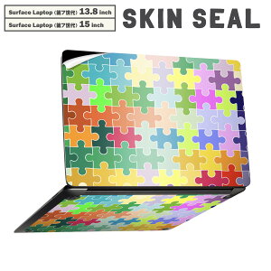 Surface Laptop ��7���� 13.8 / 15 �C���` �p �X�L���V�[�� �S�ʃX�L���V�[�� �t�� laptop7�p �w�� �� �X�e�b�J�[ �ی�V�[�� �L�����N�^�[ ���킢�� 004941 �p�Y���@�J���t���@�|�b�v