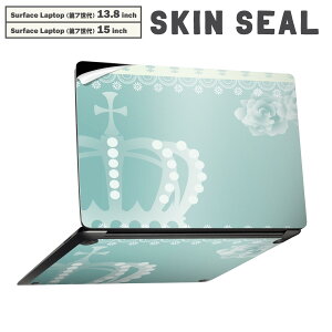 Surface Laptop ��7���� 13.8 / 15 �C���` �p �X�L���V�[�� �S�ʃX�L���V�[�� �t�� laptop7�p �w�� �� �X�e�b�J�[ �ی�V�[�� �L�����N�^�[ ���킢�� 004998 �N���E���@�ԁ@���F