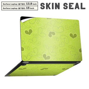 Surface Laptop ��7���� 13.8 / 15 �C���` �p �X�L���V�[�� �S�ʃX�L���V�[�� �t�� laptop7�p �w�� �� �X�e�b�J�[ �ی�V�[�� �L�����N�^�[ ���킢�� 005022 �΁@�n�[�g�@�C���X�g