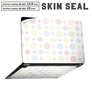 Surface Laptop ��7���� 13.8 / 15 �C���` �p �X�L���V�[�� �S�ʃX�L���V�[�� �t�� laptop7�p �w�� �� �X�e�b�J�[ �ی�V�[�� �L�����N�^�[ ���킢�� 005090 ���ʁ@�C���X�g�@�|�b�v