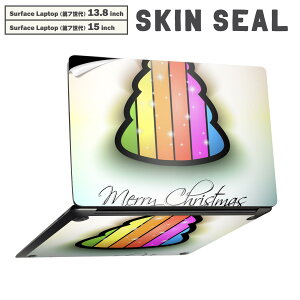 Surface Laptop ��7���� 13.8 / 15 �C���` �p �X�L���V�[�� �S�ʃX�L���V�[�� �t�� laptop7�p �w�� �� �X�e�b�J�[ �ی�V�[�� �L�����N�^�[ ���킢�� 005108 �c���[�@�N���X�}�X�@�J���t��