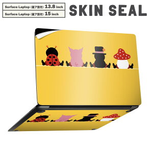 Surface Laptop ��7���� 13.8 / 15 �C���` �p �X�L���V�[�� �S�ʃX�L���V�[�� �t�� laptop7�p �w�� �� �X�e�b�J�[ �ی�V�[�� �L�����N�^�[ ���킢�� 005159 �L�����N�^�[�@�C���X�g�@�I�����W