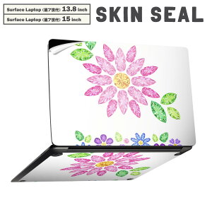 Surface Laptop ��7���� 13.8 / 15 �C���` �p �X�L���V�[�� �S�ʃX�L���V�[�� �t�� laptop7�p �w�� �� �X�e�b�J�[ �ی�V�[�� �L�����N�^�[ ���킢�� 005193 �ԁ@��΁@�C���X�g�@�s���N