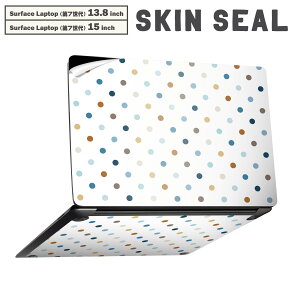 Surface Laptop ��7���� 13.8 / 15 �C���` �p �X�L���V�[�� �S�ʃX�L���V�[�� �t�� laptop7�p �w�� �� �X�e�b�J�[ �ی�V�[�� �L�����N�^�[ ���킢�� 005295 �h�b�g�@���ʁ@��