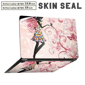 Surface Laptop ��7���� 13.8 / 15 �C���` �p �X�L���V�[�� �S�ʃX�L���V�[�� �t�� laptop7�p �w�� �� �X�e�b�J�[ �ی�V�[�� �L�����N�^�[ ���킢�� 005591 �d���@��