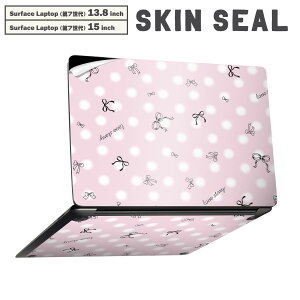 Surface Laptop ��7���� 13.8 / 15 �C���` �p �X�L���V�[�� �S�ʃX�L���V�[�� �t�� laptop7�p �w�� �� �X�e�b�J�[ �ی�V�[�� �L�����N�^�[ ���킢�� 005806 ���{���@�s���N�@�͗l
