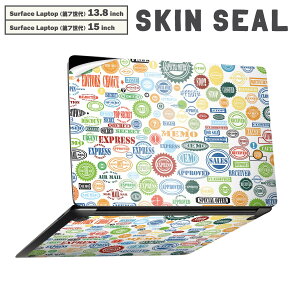 Surface Laptop ��7���� 13.8 / 15 �C���` �p �X�L���V�[�� �S�ʃX�L���V�[�� �t�� laptop7�p �w�� �� �X�e�b�J�[ �ی�V�[�� �L�����N�^�[ ���킢�� 005813 �J���t���@�p��@����