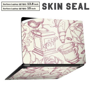 Surface Laptop ��7���� 13.8 / 15 �C���` �p �X�L���V�[�� �S�ʃX�L���V�[�� �t�� laptop7�p �w�� �� �X�e�b�J�[ �ی�V�[�� �L�����N�^�[ ���킢�� 005875 �R�[�q�[�@�C���X�g�@�J�t�F