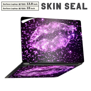 Surface Laptop ��7���� 13.8 / 15 �C���` �p �X�L���V�[�� �S�ʃX�L���V�[�� �t�� laptop7�p �w�� �� �X�e�b�J�[ �ی�V�[�� �L�����N�^�[ ���킢�� 005914 �O�@�����т�@�s���N�@��