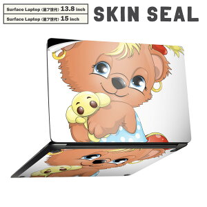 Surface Laptop ��7���� 13.8 / 15 �C���` �p �X�L���V�[�� �S�ʃX�L���V�[�� �t�� laptop7�p �w�� �� �X�e�b�J�[ �ی�V�[�� �L�����N�^�[ ���킢�� 006156 �F�@���܁@�L�����N�^�[