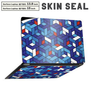 Surface Laptop ��7���� 13.8 / 15 �C���` �p �X�L���V�[�� �S�ʃX�L���V�[�� �t�� laptop7�p �w�� �� �X�e�b�J�[ �ی�V�[�� �L�����N�^�[ ���킢�� 006372 �@�u���[�@�͗l