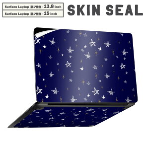 Surface Laptop ��7���� 13.8 / 15 �C���` �p �X�L���V�[�� �S�ʃX�L���V�[�� �t�� laptop7�p �w�� �� �X�e�b�J�[ �ی�V�[�� �L�����N�^�[ ���킢�� 006537 ���@�X�^�[�@�͗l