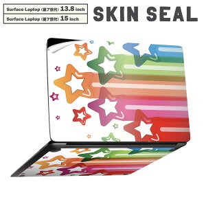 Surface Laptop ��7���� 13.8 / 15 �C���` �p �X�L���V�[�� �S�ʃX�L���V�[�� �t�� laptop7�p �w�� �� �X�e�b�J�[ �ی�V�[�� �L�����N�^�[ ���킢�� 006576 �J���t���@��