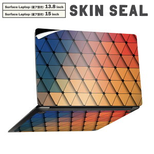 Surface Laptop ��7���� 13.8 / 15 �C���` �p �X�L���V�[�� �S�ʃX�L���V�[�� �t�� laptop7�p �w�� �� �X�e�b�J�[ �ی�V�[�� �L�����N�^�[ ���킢�� 006643 �J���t���@�͗l