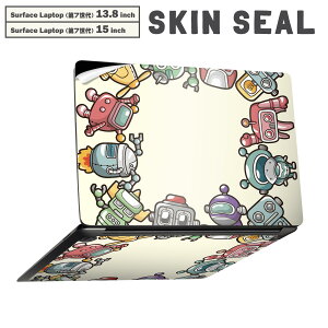 Surface Laptop ��7���� 13.8 / 15 �C���` �p �X�L���V�[�� �S�ʃX�L���V�[�� �t�� laptop7�p �w�� �� �X�e�b�J�[ �ی�V�[�� �L�����N�^�[ ���킢�� 006692 ���{�b�g�@�C���X�g